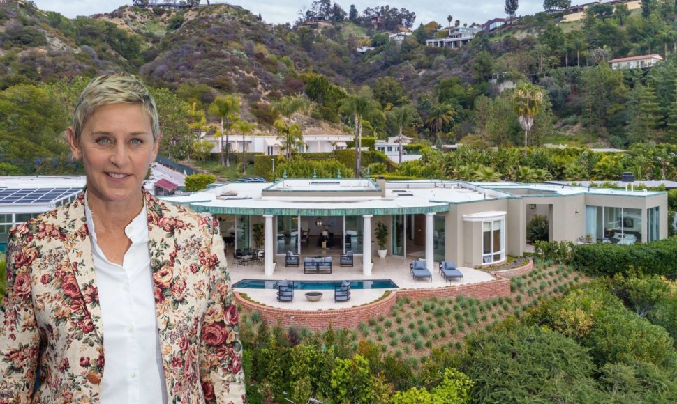 Ellen DeGeneres priversta parduoti vos prieš pusmetį nusipirktą namą
