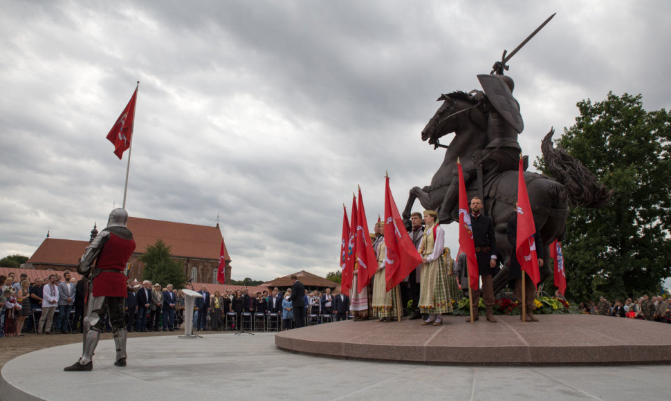 Vyčio skulptūros atidengimo šventė Kaune