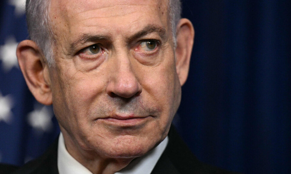 Benjaminas Netanyahu / JIM WATSON / AFP