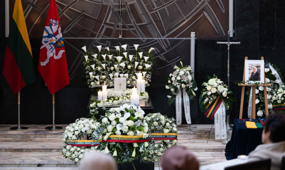 Vilniuje atsisveikinama su Gediminu Kirkilu
