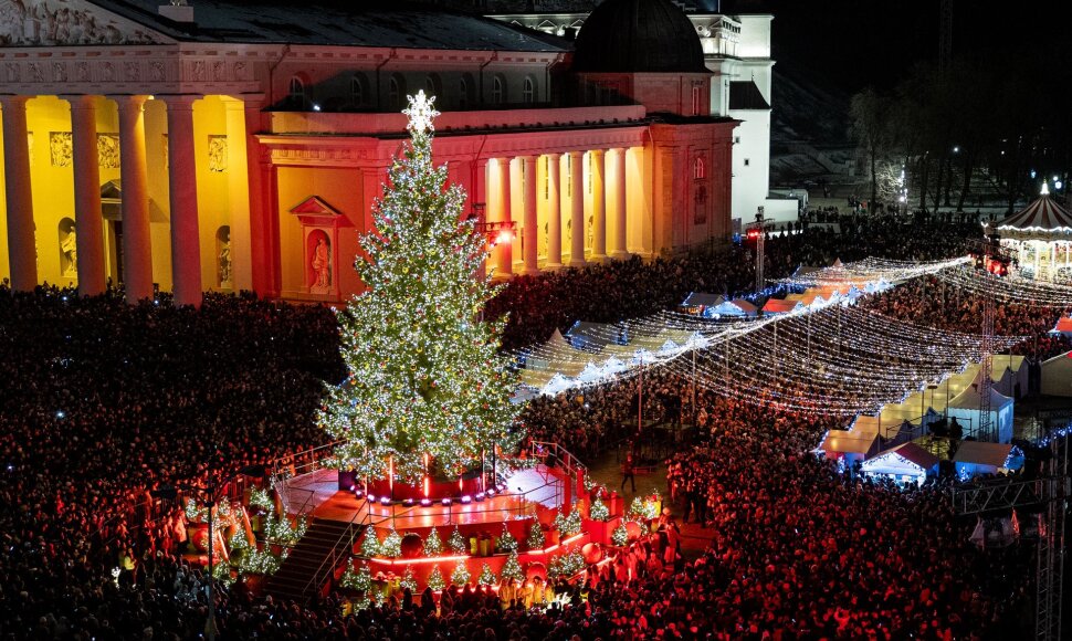 Vilniaus Kalėdų eglės įžiebimas