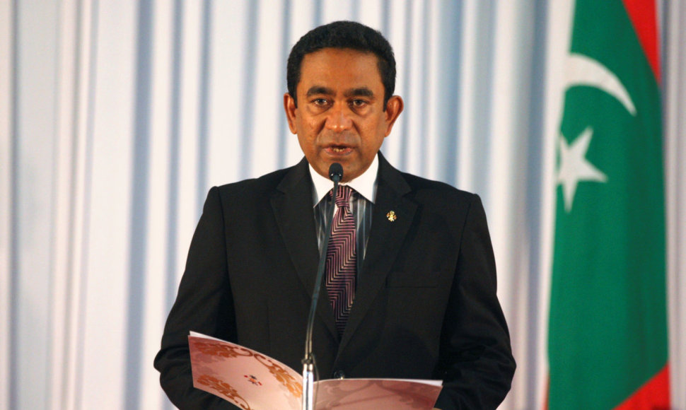 Maldyvų prezidentas Abdulla Yameenas