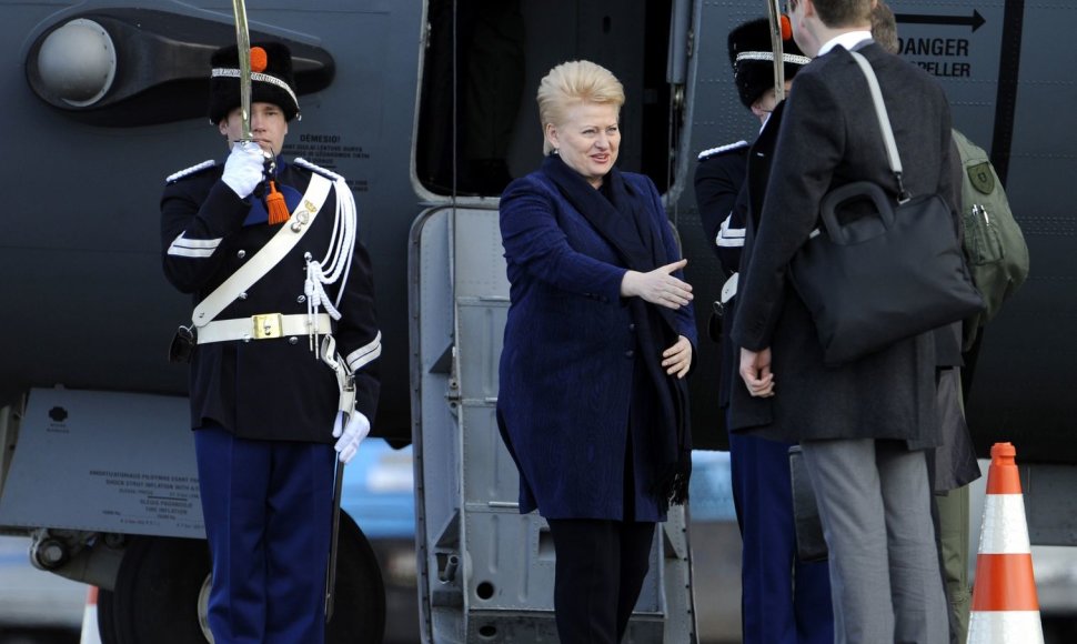 Lietuvos prezidentė Dalia Grybauskaitė