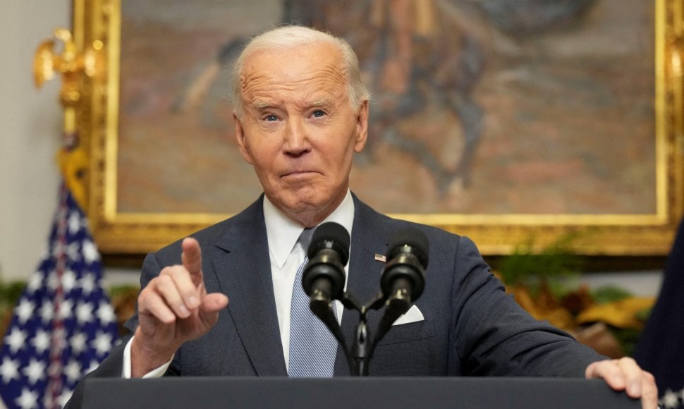 JAV prezidentas Joe Bidenas / Ken Cedeno / REUTERS