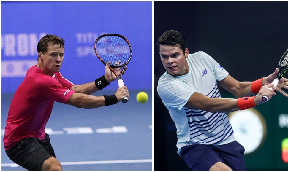 Ričardas Berankis ir Milošas Raoničius