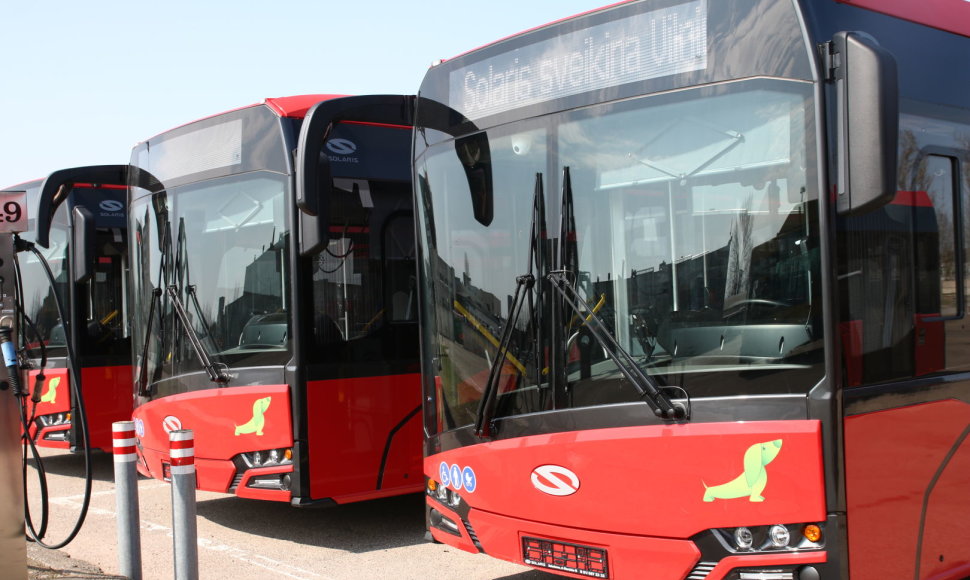 Nauji Vilniaus autobusai „Solaris Urbino“