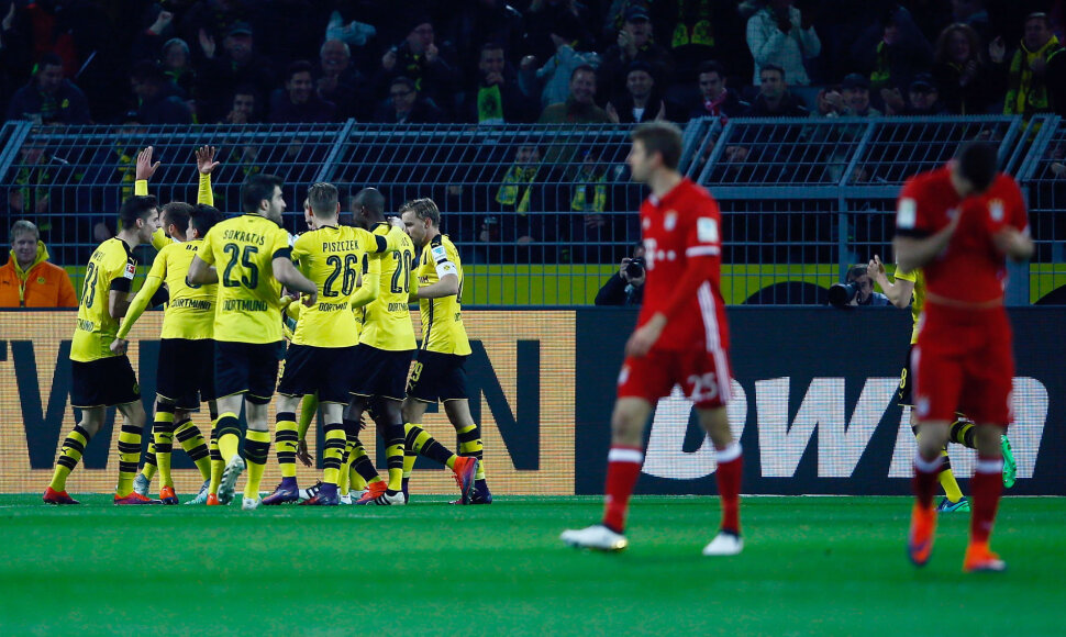 „Borussia“ džiaugsmas po įvarčio