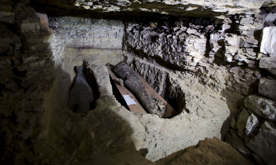 Archeologai Egipte atrado mumifikavimo dirbtuvę