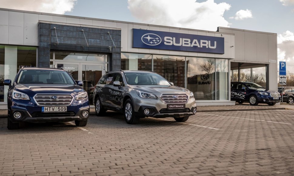 Naujasis „Subaru“ salonas Klaipėdoje