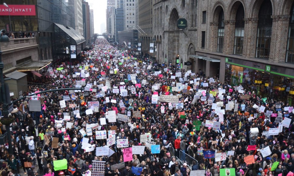 Protestas Niujorke