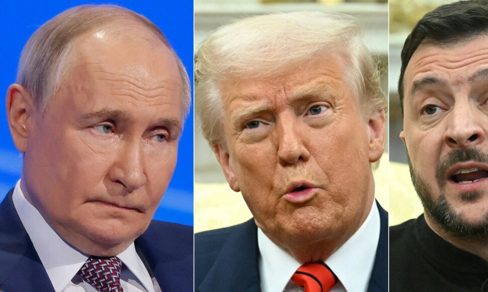 Vladimiras Putinas, Donaldas Trumpas, Volodymyras Zelenskis