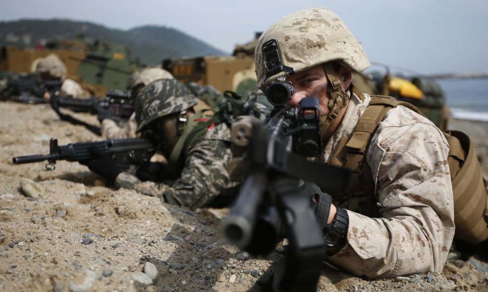 JAV ir Pietų Korėjos karinės pratybos