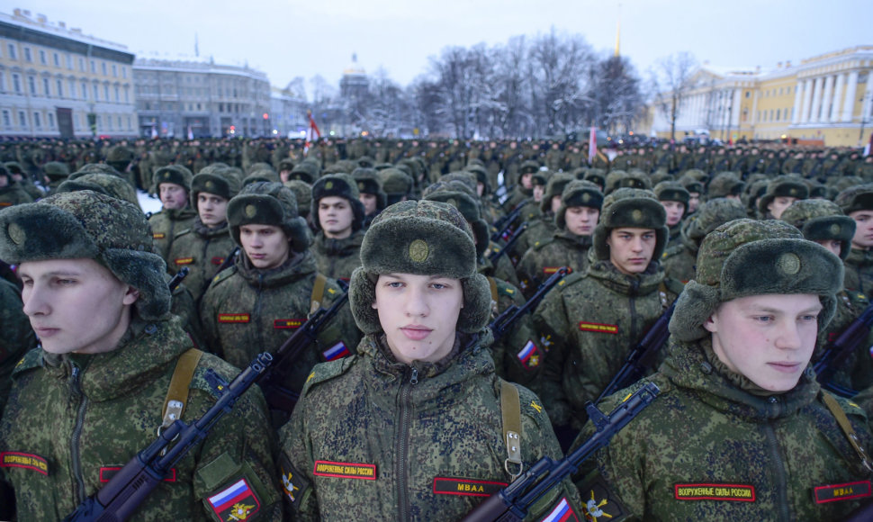 Rusijos kariai Sankt Peterburge