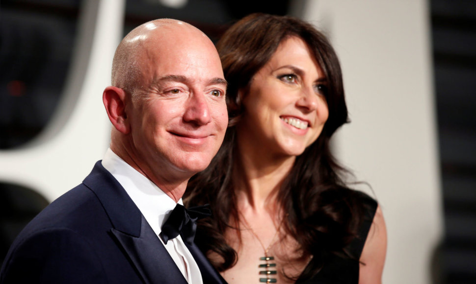 Jeffas Bezosas ir MacKenzie Bezos