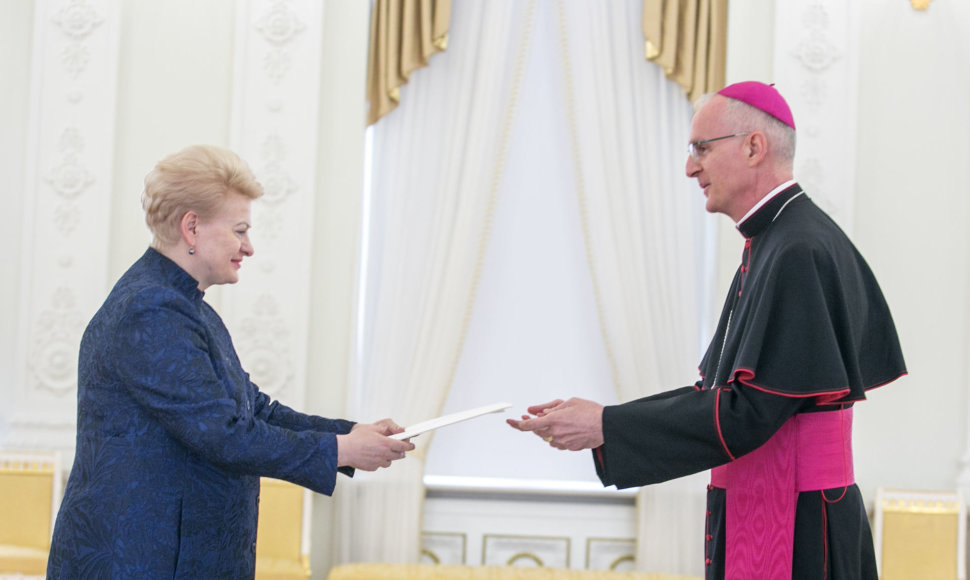 Petaras Rajičius ir Dalia Grybauskaitė