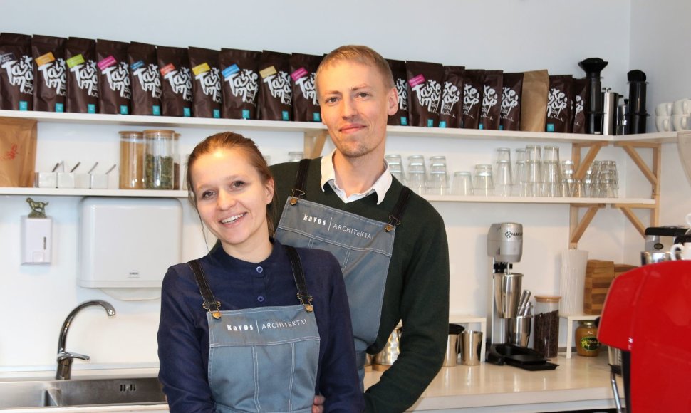 „Kavos architektų“ įkūrėjai – Lina ir Vytautas