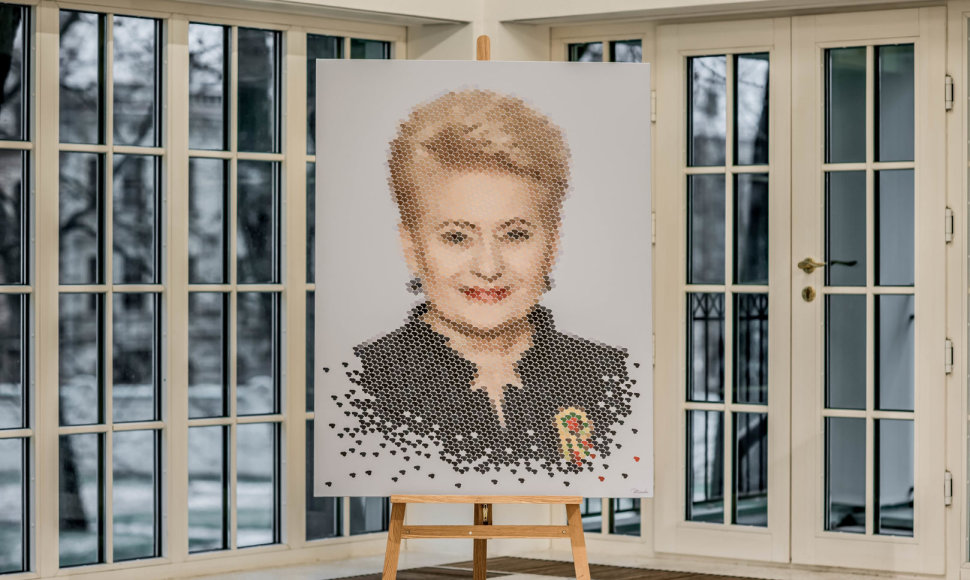 Dalios Grybauskaitės portretas	
