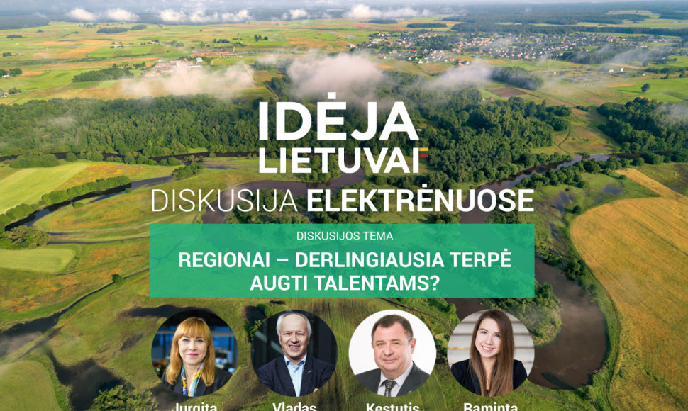„Idėja Lietuvai“ diskusija Elektrėnuose