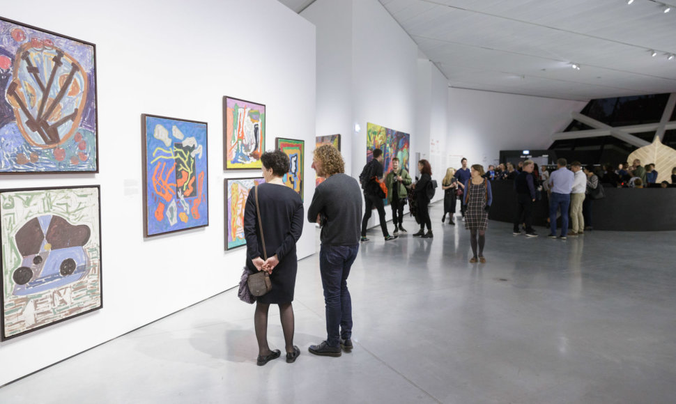 Į naujai atidarytą MO Muziejų renkasi lankytojai 