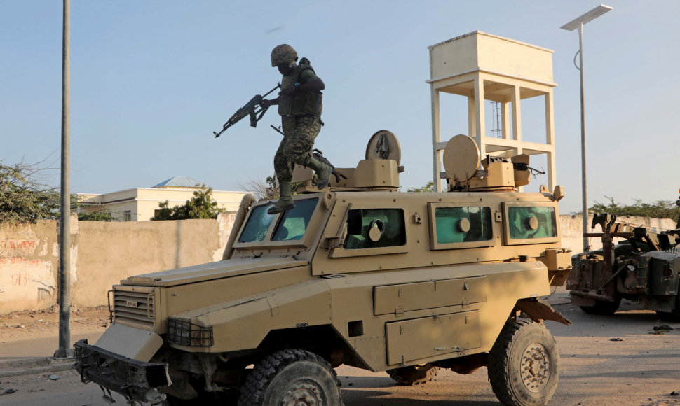 Taikdarių pajėgų kariai Somalyje