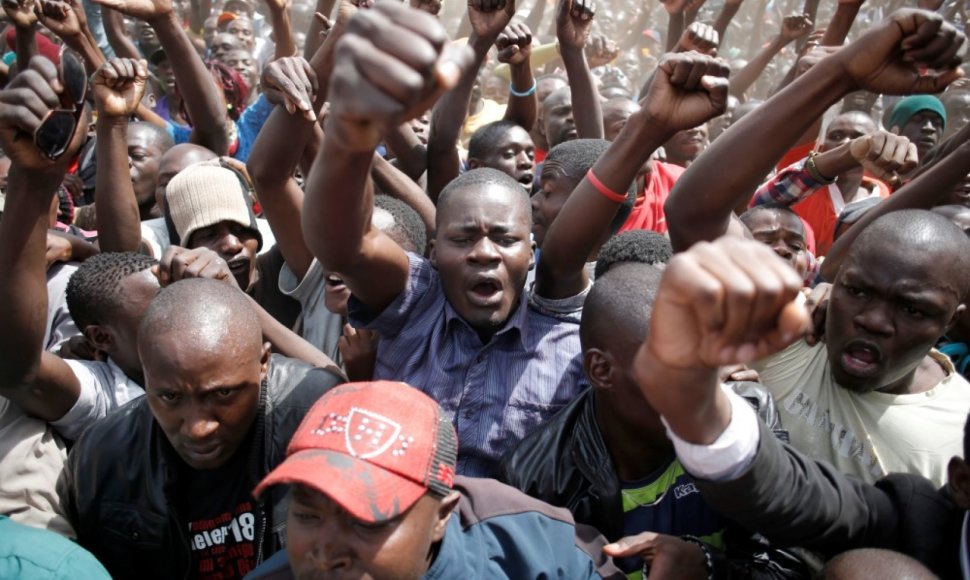 Protestai Kenijoje