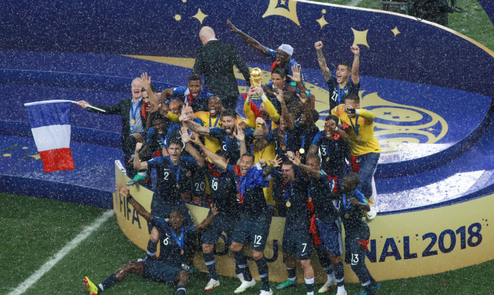 Prancūzijos triumfas pasaulio futbolo čempionate