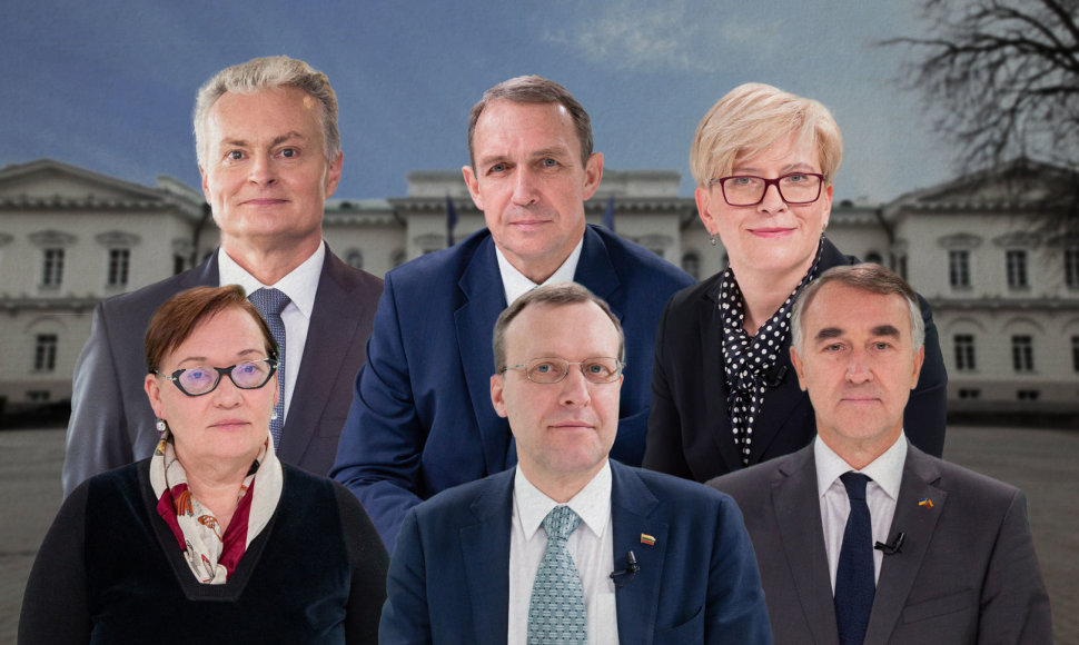 Kandidatai į Lietuvos prezidento postą