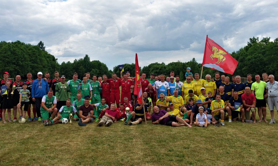 Užventyje įvyko jau 9-asis senjorų futbolo turnyras „Užvenčio taurė“