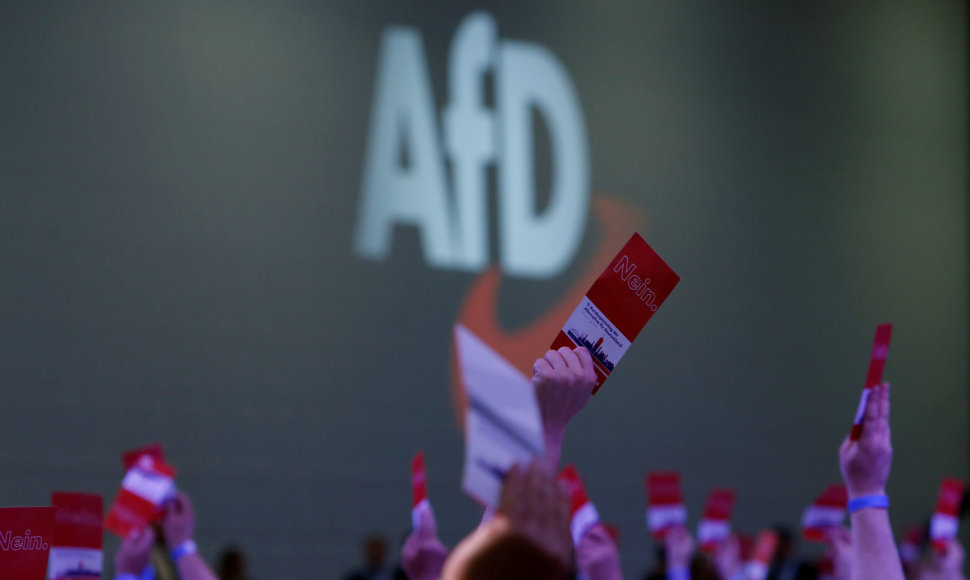 2018 metais vykęs AfD („Alternatyva Vokietijai“) suvažiavimas