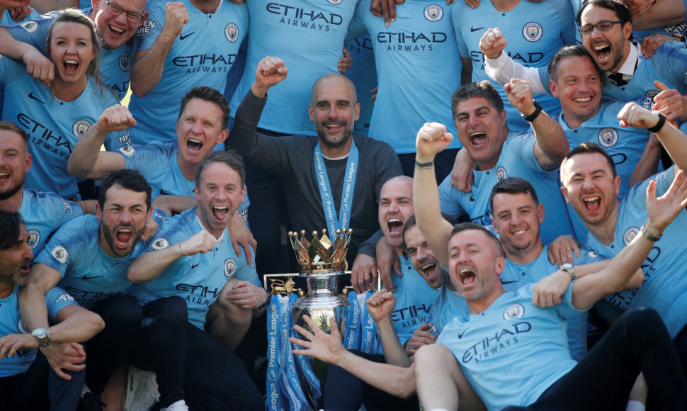 „Manchester City“ triumfas „Premier“ lygoje