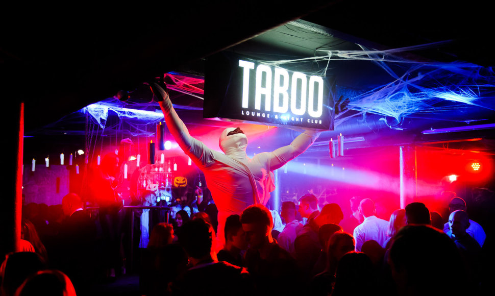 Vakarėlio klube „Taboo“ akimirka