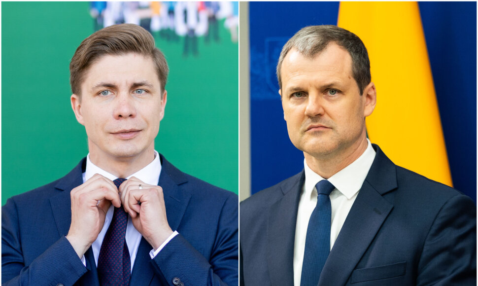 Mindaugas Sinkevičius ir Gintautas Paluckas