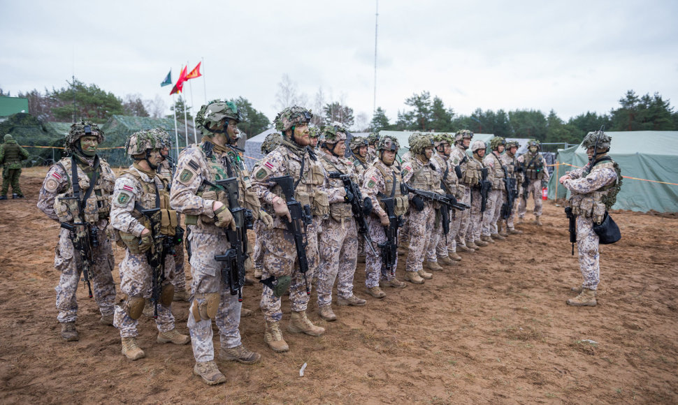 Pratybų „Geležinis kardas 2016“ atidarymas