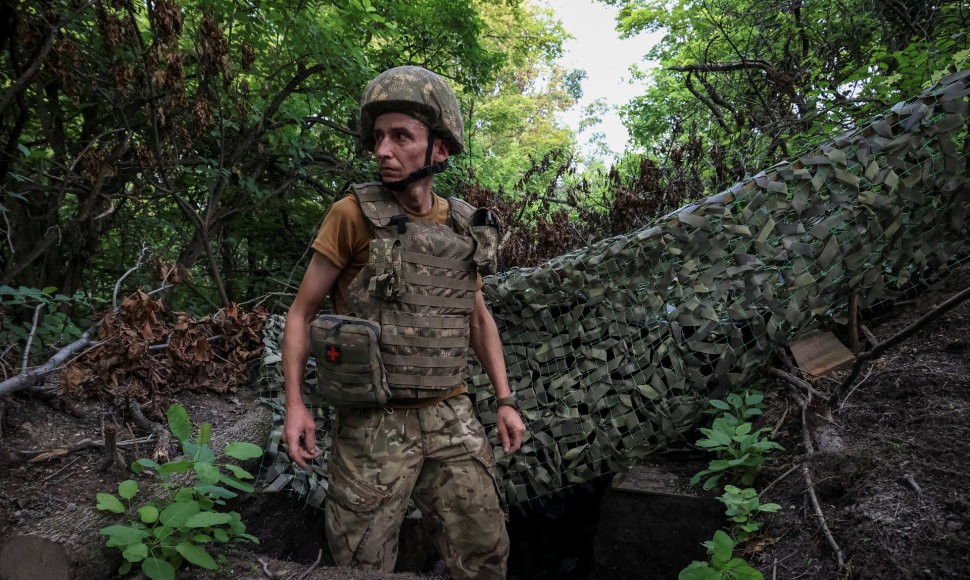 Ukrainos kariai Donecko srityje