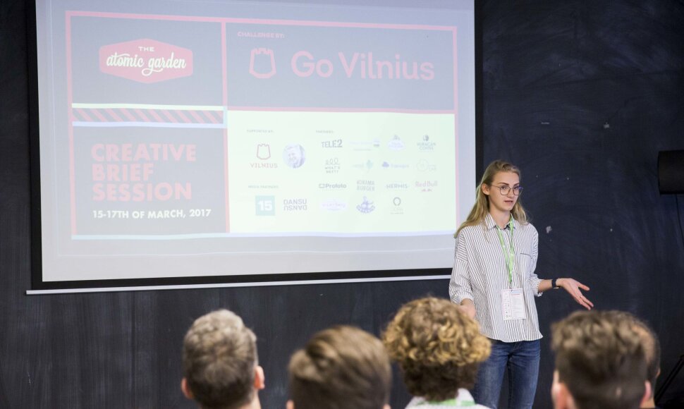 Renginio „Creative brief Session“ atidarymas