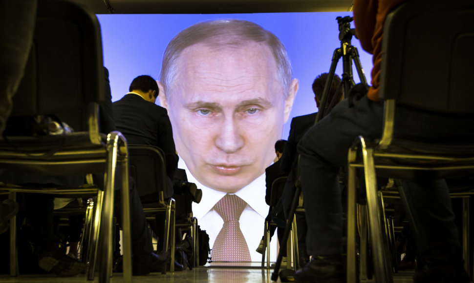 V.Putino metinis pranešimas