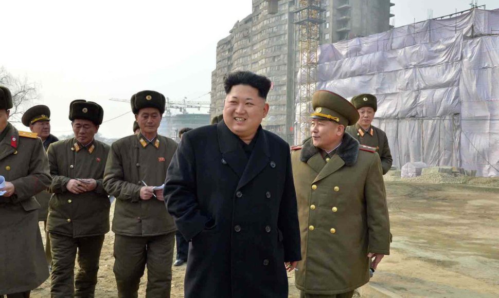 ​Kim Jong Unas pademonstravo prabangų privatų lėktuvą