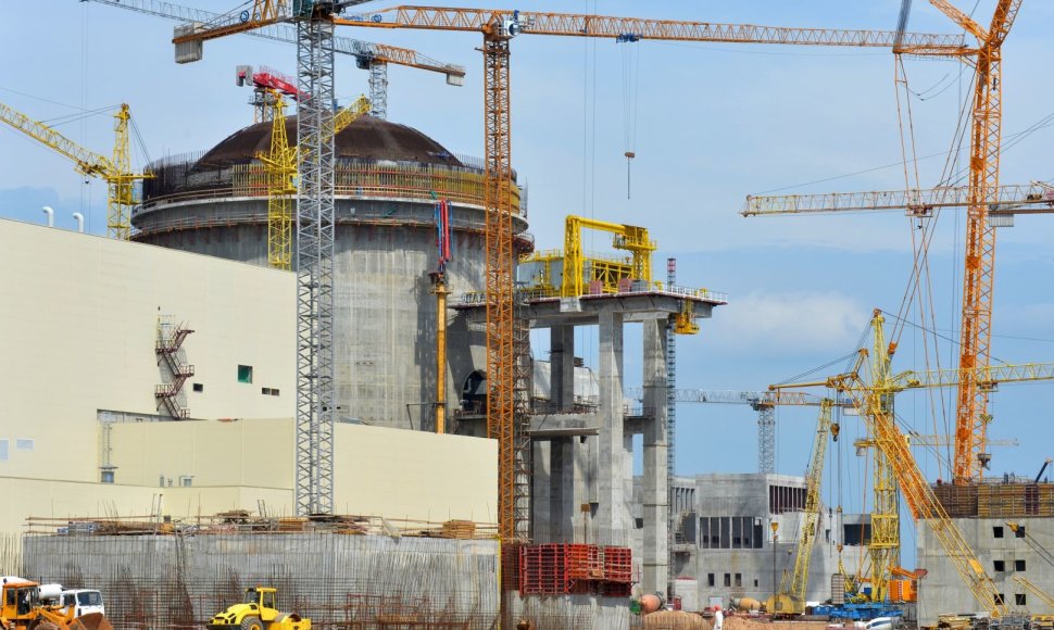 Astravo atominės elektrinės Baltarusijoje statybos