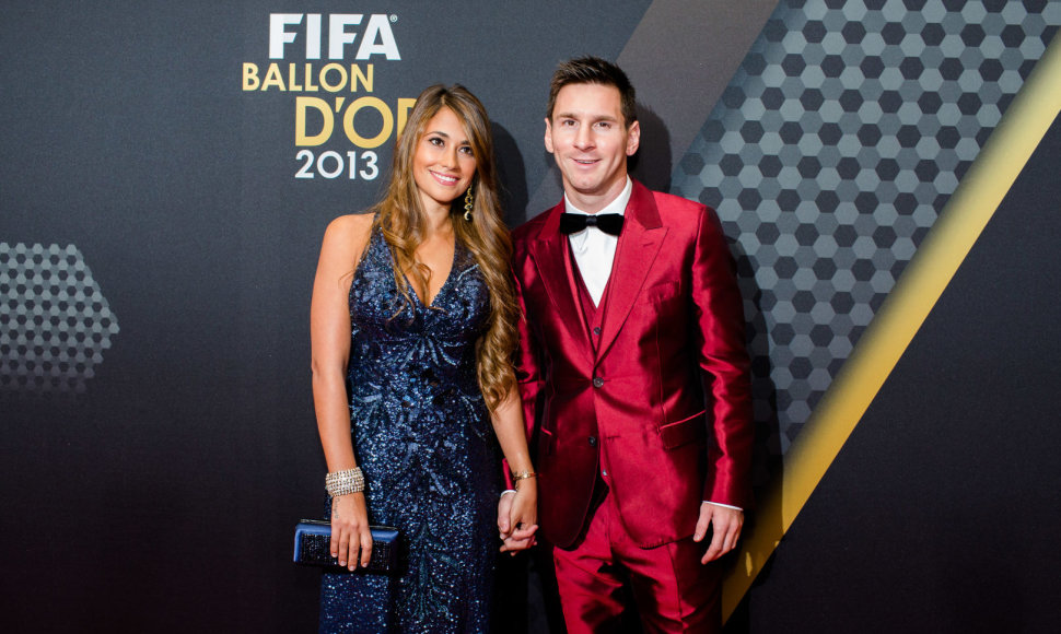 Lionelis Messi ir Antonella Roccuzzo