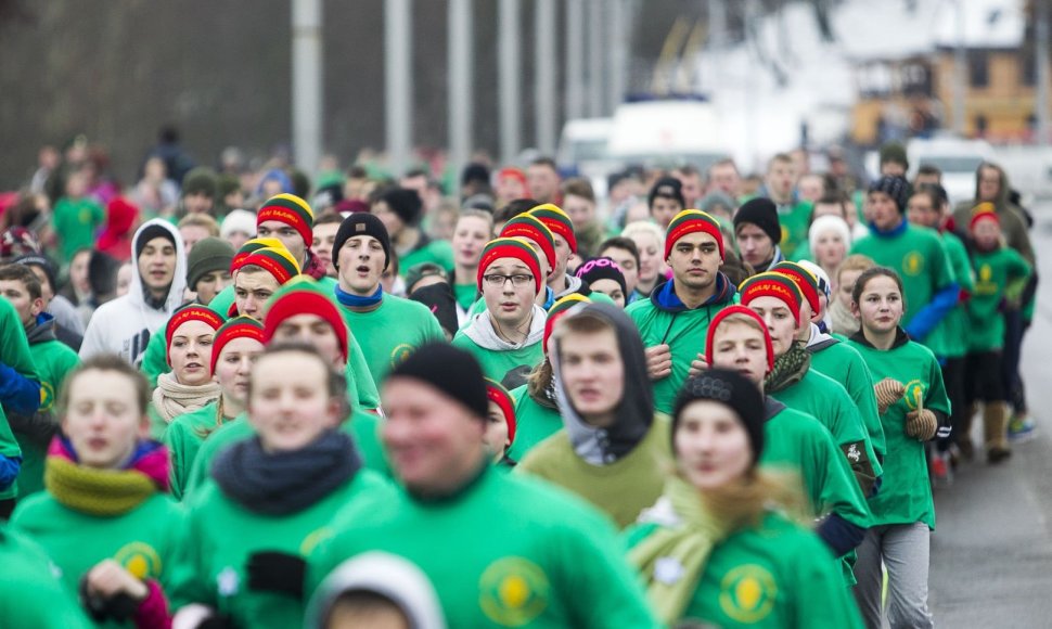 Bėgimas „Gyvybės ir mirties keliu“, skirtas 1991 metais žuvusiems Lietuvos laisvės gynėjams atminti.