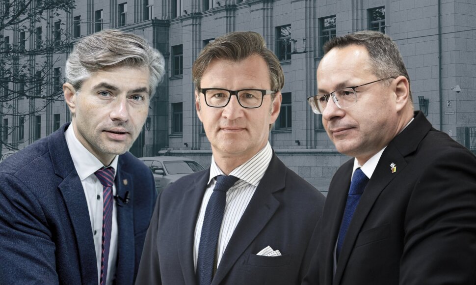 Kęstutis Budrys, Gediminas Varvuolis ir Žygimantas Pavilionis