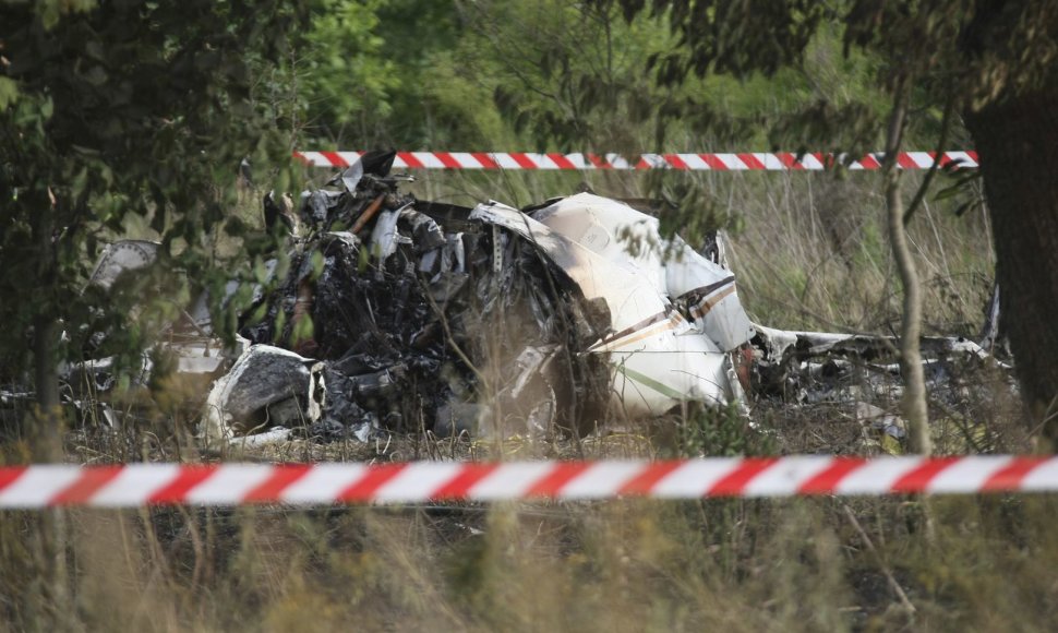 Lenkijoje sudužo lėktuvas.