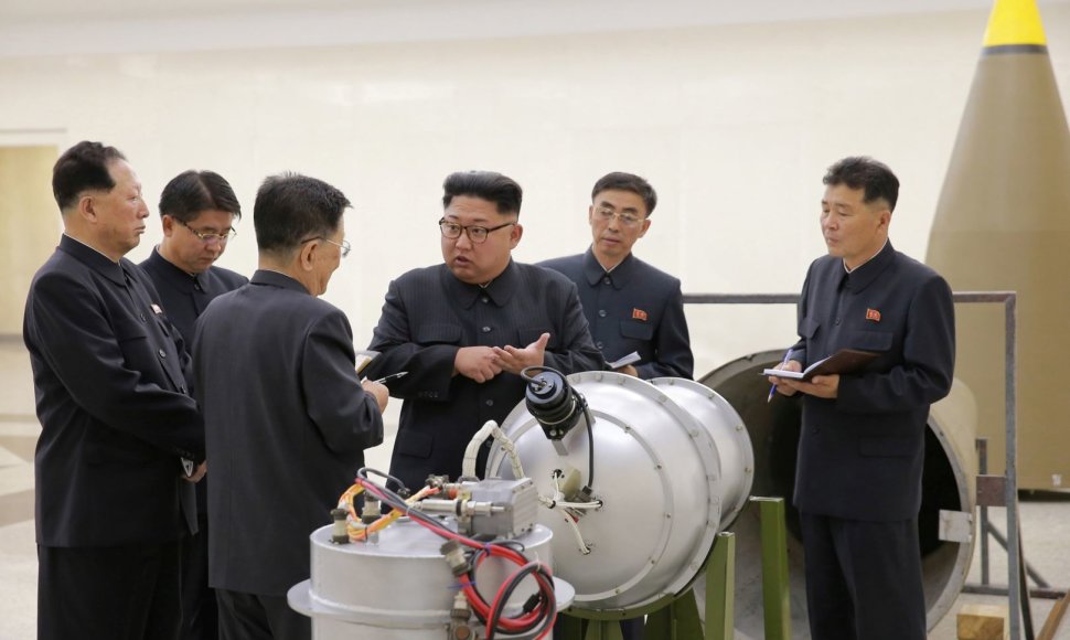 Šiaurės Korėja atliko šeštąjį branduolinį bandymą