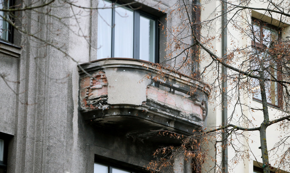 Kauno centro balkonai