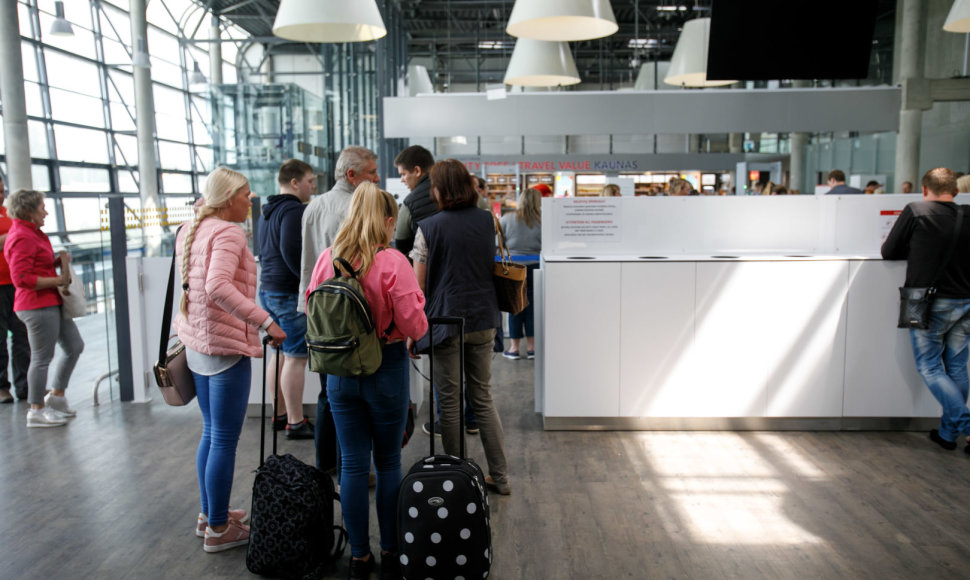 Kauno oro uoste ruošiamasi keliautojų antplūdžiui