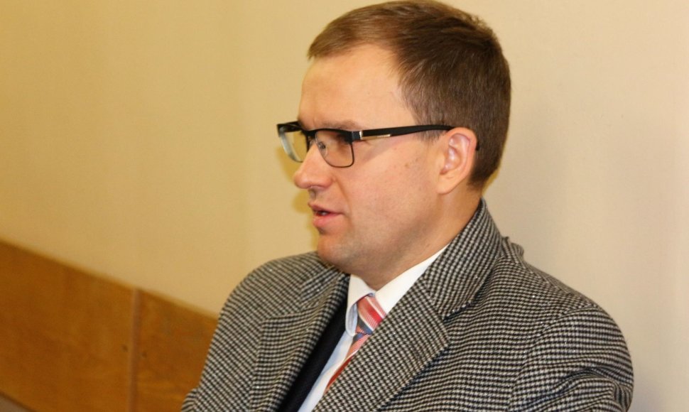 Vytautas Gapšys liudijo Klaipėdos apygardos teisme.