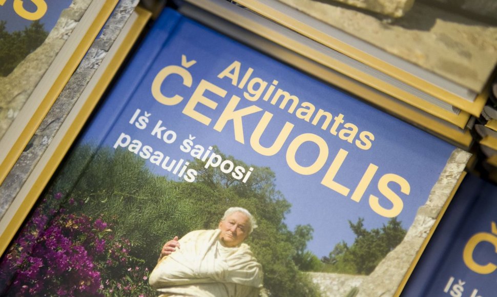 Algimanto Čekuolio knygos „Iš ko šaiposi pasaulis“ pristatymas Vilniuje