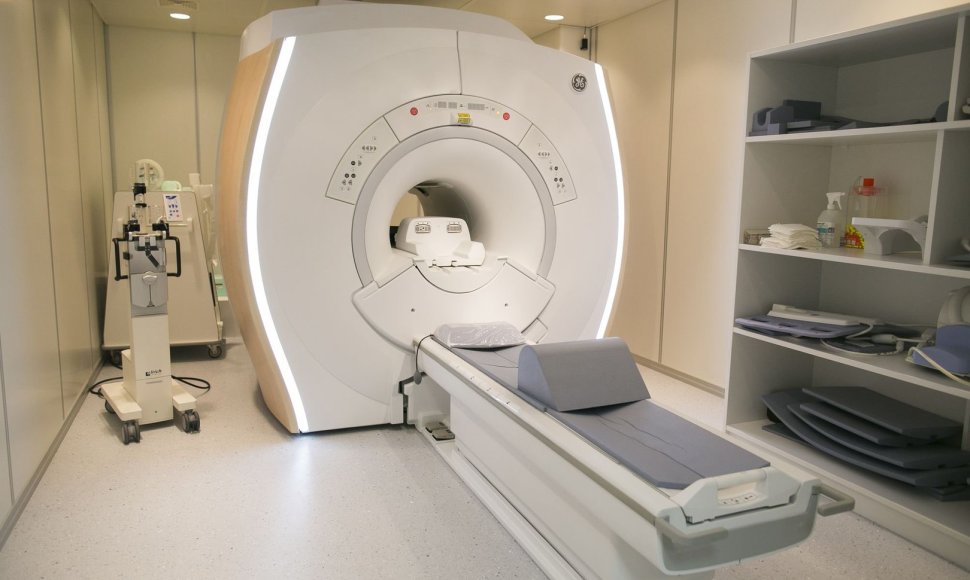 Centro poliklinikoje – naujas tomografas