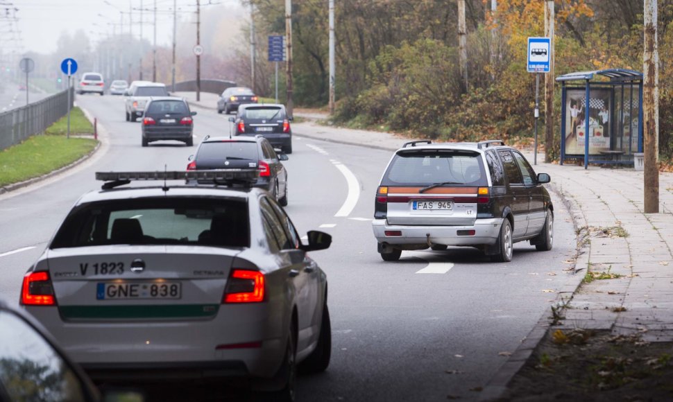 Savaitgalio reidų etapą policija Vilniuje surengė ir sekmadienio rytą