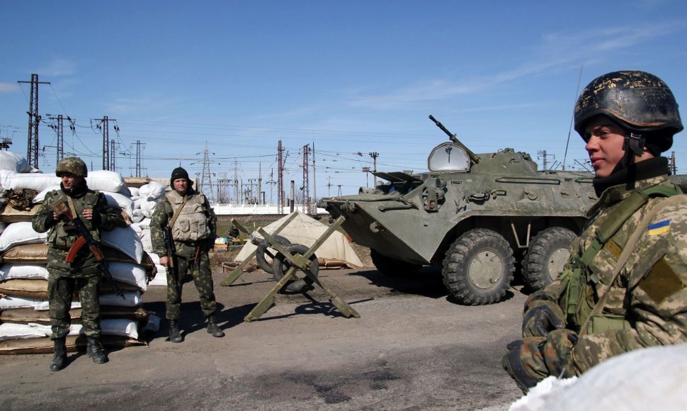 Ukrainos kariai prie Rusijos sienos